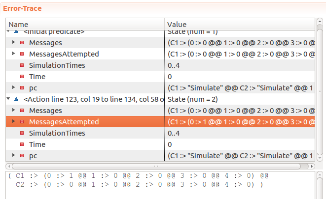 Simplified Multi-client Throttling: permitted message invariant violated